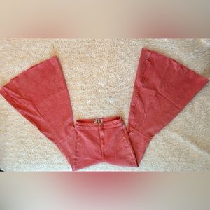 Free People Just Float On Flare Jeans